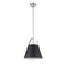 Z-Lite Z-Studio 1 Light Pendant, Matte Black 726P-MB+BN - alternate 3